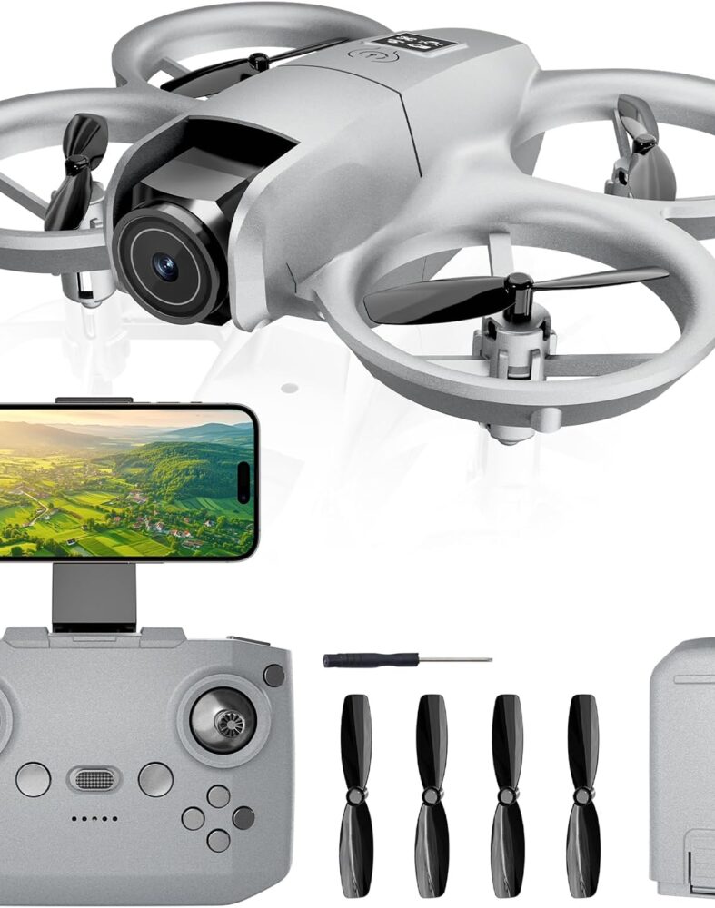 Camera Drone, 1080P HD Quadcopter for Beginners