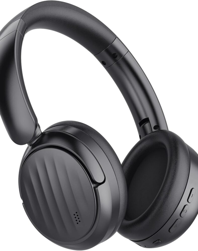 Bluetooth Headphones, Hybrid Active Noise Cancelling Over Ear Headphones